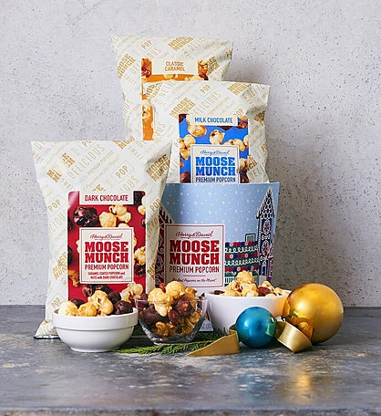 Moose Munch® Premium Popcorn Holiday Drum